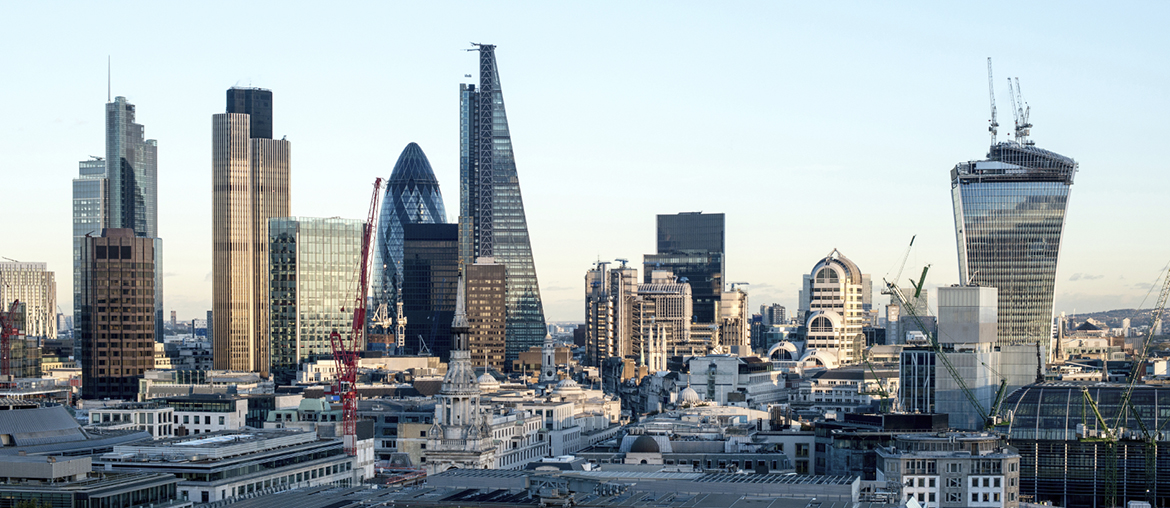 View of London Skyline